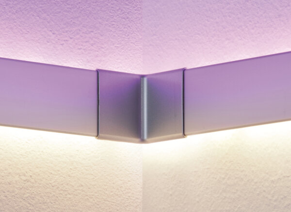 Paulmann Function Duo Profil Inside Corner 2er Pack Alu matt Kunststoff