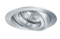 Paulmann Premium Einbauleuchten 925.66 Drilled Alu rund...