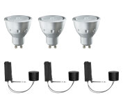Paulmann 2Easy Einbauleuchten Basis-Set LED 3x3,5W 230V...