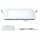 Paulmann Premium Einbauleuchten Set Panel eckig LED 1x8W 6500K 8VA 230V/350mA 210mm Weiß m/Alu