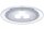 Paulmann Möbel Einbauleuchten Deco LED 1x3W 3VA 230V 100mm Chrom matt 6500 K