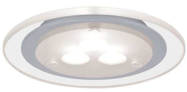 Paulmann 935.49 1er Set LED Einbauleuchten Micro Line 3W Chrom inkl Leuchtmittel