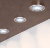 Paulmann 935.49 1er Set LED Einbauleuchten Micro Line 3W Chrom inkl Leuchtmittel