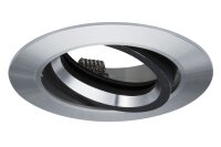 Paulmann CombiSystems Premium Einbauleuchten Alu gedreht schwenkbar 51mm Aluminium