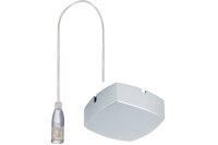 Paulmann WS HighWire Mono/Duo Stromeinspeisung max.1000/3000W Chrom matt 230V Kunstst