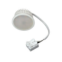 9x 5W Paulmann Einbauleuchten Set Coin Satin eckig schwenkbar inkl Mili LED 3000K, 51mm Eisen/Alu Zink Silber Einbau Warmweiss