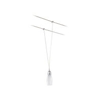 Paulmann Wire Systems DC Spot LED Twist Coin 1x4W Chrom matt/transparent 12V DC Kunststoff