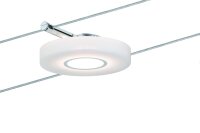 Paulmann Wire Systems DC Spot DiscLED I 1x4W Chrom/Satin 12V DC Kunststoff