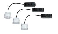Paulmann 2Easy Einbauleuchten Basis-Set Coin Leuchtmittel...