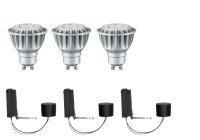 Paulmann 2Easy Einbauleuchten Basis-Set dimb. LED 3x8W...