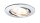 Paulmann Premium Einbauleuchten Set Coin klar rund schwenkbar LED 3x6,8W 2700K 230V 51mm Chrom/Alu Zink