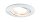 Paulmann Premium Einbauleuchten Set Coin satiniert rund schwenkbar LED 3x6,8W 2700K 230V 51mm Weiß matt/Alu Zink