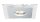 Paulmann Premium Einbauleuchten Set single Layer 3x40W 230V GU10 120x120mm Alu gebürstet/Glas