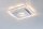 Paulmann Premium Einbauleuchten Set single Layer 3x40W 230V GU10 120x120mm Alu gebürstet/Glas