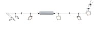 Paulmann Rail Systems DC Set QuadLED 6x4W Chrom matt 230V/12V DC 30VA Metall