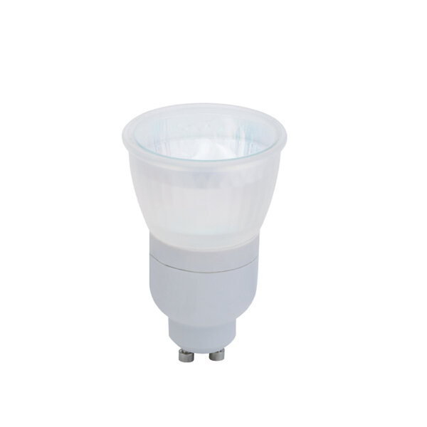 ESL Glasreflektorlampe 7W GU10 Satin/Dichroic Warmweiß