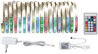Paulmann Farbwechsel  LED Stripe Set 4,8m RGB +...