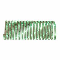 Paulmann Farbwechsel  LED Stripe Set 4,8m RGB + Warmweiß 18,8W 230/12V 12V Lichterkette mit Fernbedienung, Flexibel LED Schlafzimmer, TV
