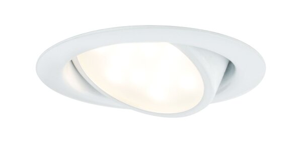 Paulmann Möbel Einbauleuchten Set LED schwenkbar 1x4,2W 7,5VA 230V/12 Weiß/Metall