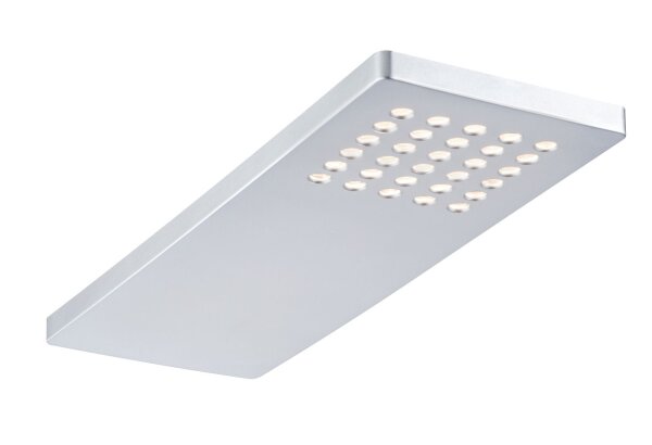 Paulmann Möbel Aufbauleuchte Set Pattern lang LED 3x2,2W 12VA 230/12V 190x66mm Chrom matt/Kunst.