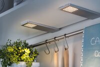 Paulmann Möbel Aufbauleuchte Set Pattern lang LED 3x2,2W 12VA 230/12V 190x66mm Chrom matt/Kunst.