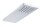Paulmann Möbel Aufbauleuchte Set Pattern lang LED 3x2,2W 12VA 230/12V 190x66mm Chrom matt/Kunst.