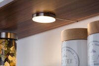 Paulmann Möbel Aufbauleuchte Set Unity rund LED 3x4,5W 15VA 230V/700mA 75mm Eisen gebürstet/Metall Acryl