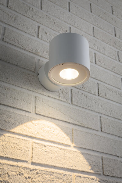 Paulmann ABL Set BigFlame LED 1x5W 230V IP44 rund Weiß matt Alu