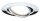 Paulmann Einbauleuchten Set LED schwenkbar 3x4,5W 230V GU10 51mm Chrom/Metall
