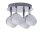 MILI Deckenleuchte 3W GU10 3000K 230V 1000 lumen Chrom