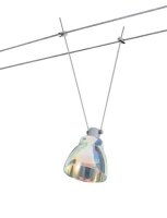 4x 600.11  Paulmann Lampenschirme DecoSystems Schirm Wolbi max.50W Glas Dichroitic