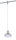 973.48  Paulmann Phantom Rail System Pendel Philo inkl. 12W LED LEUCHTMITTEL 900 Lumen