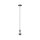Paulmann Pendelleuchte IP44 max 20W E27 Schwarzchrom 230V Metall