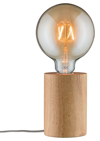 Paulmann Neordic Talin Tischleuchte max.1x20W E27 Holz 230V Holz