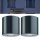 2er Pack Paulmann Aussenleuchte Deckenleuchte IP44 660 Lumen 4000K 5,3 W 55° Anthrazit Neutralweiß