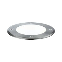 Paulmann Outd Plug & Shine Boden Einbauleuchten IP67 675 lumen 4000K 6W 24V 38° schwenkbar 20° Si Metall