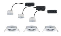 Paulmann Premium Einbauleuchten Set Reflector Coin rund...