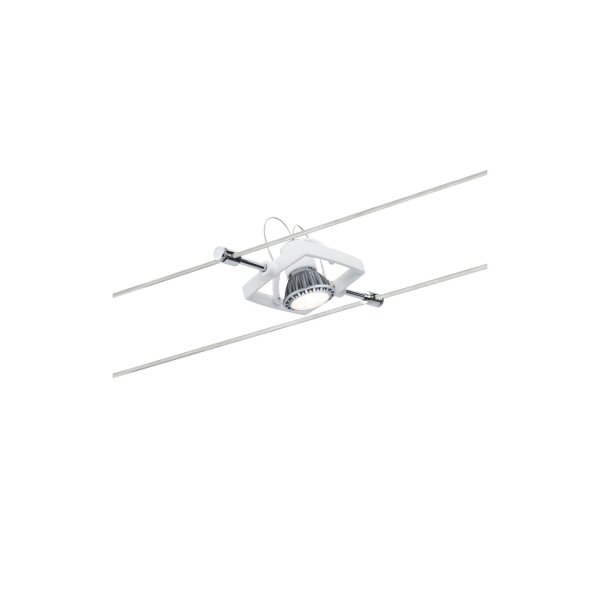 Paulmann Wire System Spot MacII max 1x10W GU5,3 Weiß 12V Metall/Kunststoff