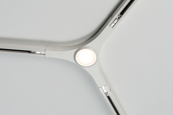 URail System LED Y-Verbinder 1x5,8W Weiß 230V Metall dimmbar