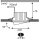 998.71 Prem EBL Set Helia rd schwb LED 4000K 8,7W 230V/700mA 92mm Alu geb ws matt Alu