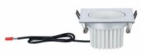 998.73  Paulmann Premium EBL Set Helia eckig schwb 4000K LED 8,7W230V/700mA92x92mm Alu geb Ws matt Alu