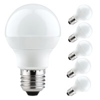 5er-Pack 282.31  Paulmann E27 Fassung LED Globe 60 7W E27...
