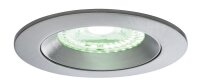 Paulmann SmartHome Zigbee Lens Einbauleuchten Set IP44 LED 3x4,8 W RGBW starr 230/24V 36W 80mm Chrom matt/Alu