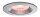 Paulmann SmartHome Zigbee Lens Einbauleuchten Set IP44 LED 3x4,8 W RGBW starr 230/24V 36W 80mm Chrom matt/Alu