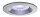 Paulmann SmartHome Zigbee Lens Einbauleuchten Set IP44 LED 3x4,8 W RGBW starr 230/24V 36W 80mm Chrom matt/Alu
