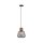 Paulmann Neordic Elia Pendelleuchte max1x20W E27 Rauchglas/Kork/Schwarz 230V