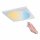 Paulmann Premium Einbaupanele 92802 eckig weiß matt IP65 900Lm 9W 2000-4000K 3 helligkeits Stufen ergibt 90W Licht - Ausschnitt 15cm