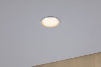Paulmann Einbauleuchten Set Cymbal Coin warmdim blendfrei 1x6,5W/480 lumen 230V 2000-2700K Weiß matt