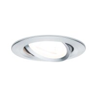 Paulmann Einbauleuchten Set Nova rund schwenkbar LED...