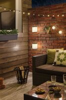 Paulmann Aussenleuchte Mobile Lampion dekorativ modern 3000k 16 lumen ladbar mit USB
